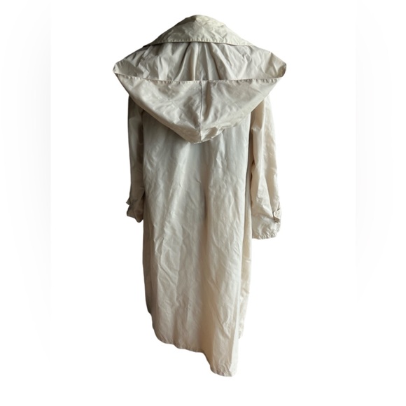 Vintage Lacoste rain coat windbreaker coat jacket plus sz 16 - Picture 3 of 8